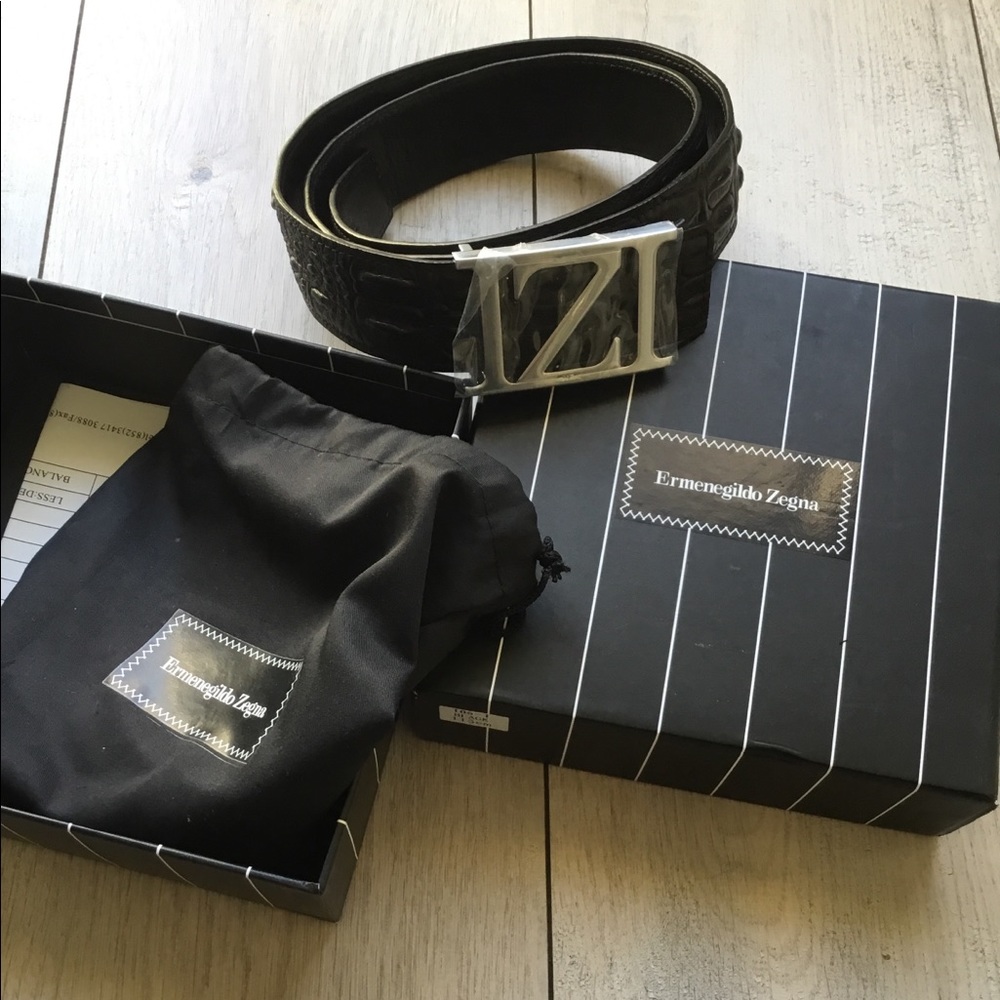 Ermenegildo Zegna Belt Size 46/115